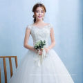 XQX015 Romantic Simple Women Wedding Guest Dress Floor Length Plus Size Wedding Dresses for Bride